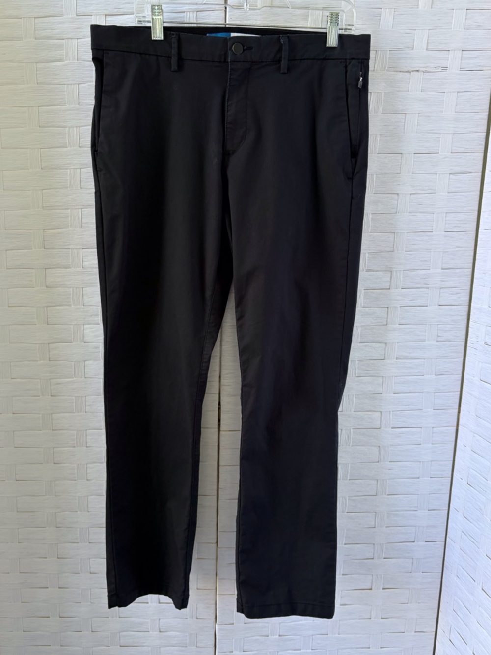 Old Navy Black Men Size 34‎ Ultimate Tech Straight Leg Pants Casual Work Office